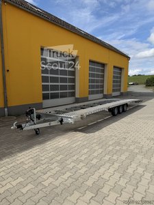 Autotransporter Anhänger Martz 853cm x 215cm 3,5T + Rampen + Stützen neu