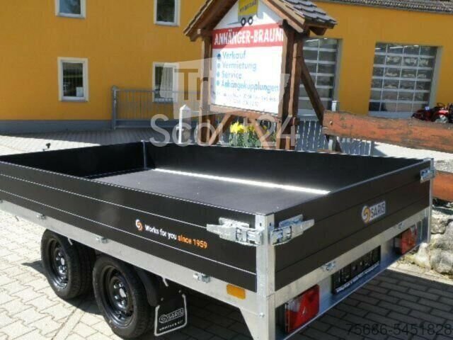 PKW-Anhänger Saris Pritsche Tandem PL 306 184 3500 neu