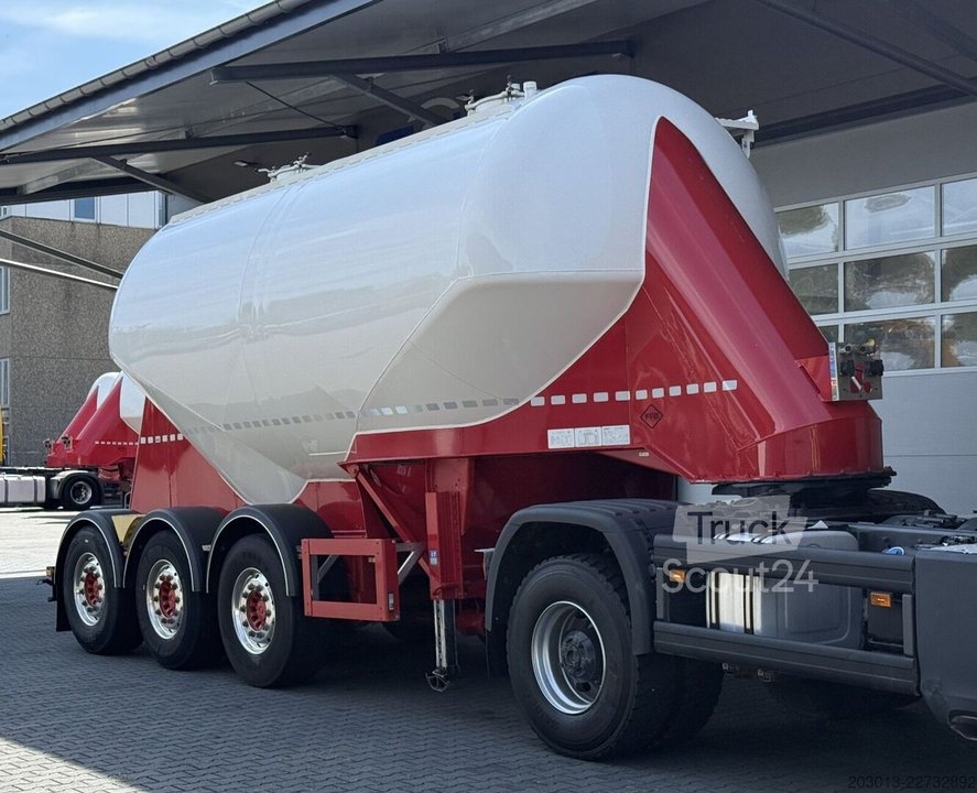 Siloauflieger FELDBINDER FFB Silo Auflieger TEUT 26.3 - 26 m  Asche Gülle gebraucht