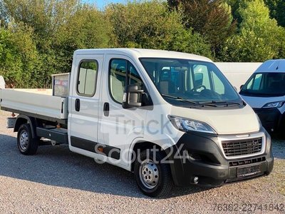 Transporter mit Doppelkabine Peugeot Boxer L3 Pritsche Doka 140 Klima gebraucht