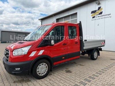 Pritschenwagen FORD Transit Pritsche 350 L3 Doka Trend*4x4*Klima*TÜV gebraucht