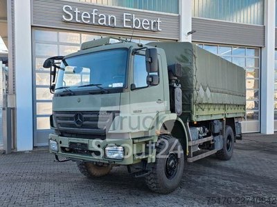 Schiebeplane Mercedes-Benz Axor 1829 A 4x4 Klima Standheizung 3 Sitze gebraucht