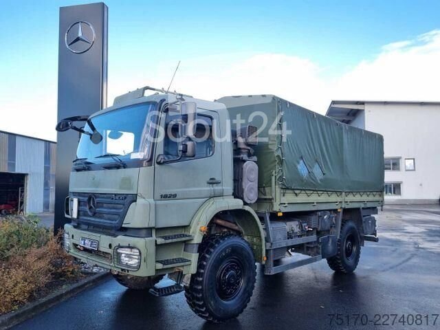 Schiebeplane Mercedes-Benz Axor 1829 A 4x4 Pritsche/Plane 3 Stück gebraucht