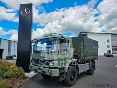 Schiebeplane Mercedes-Benz Atego 1018 A 4x4 Pritsche Plane mehrfach vorh. gebraucht