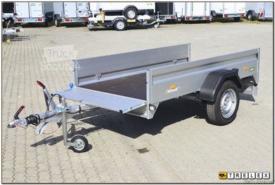 Kofferanhänger Unsinn K 1425-13-1260 ALU Stirnwand klappbar gebraucht