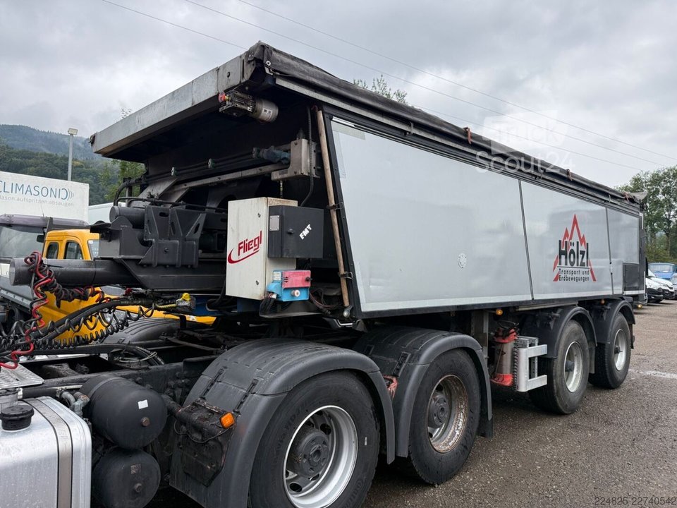 Kipper Auflieger FLIEGL ASPHALTPROFI THERMO FERNBEDIENUNG gebraucht