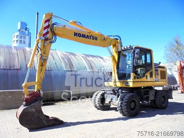 Radbagger Komatsu PW 160-10 gebraucht