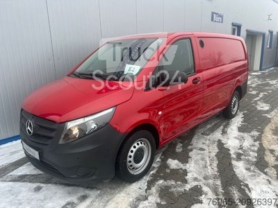 Kastenwagen MERCEDES-BENZ Vito 110 LANG 6G KLIMA TEMPOMAT 2-SITZE SCHRÄNKE gebraucht