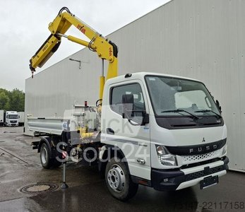 Dreiseitenkipper FUSO Canter 7C18 3-Sitzer Meiller 3-S-Kipper Kran AHK gebraucht