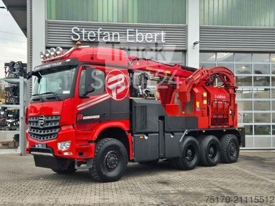 Holztransporter Mercedes-Benz TUROX 8x8 Eschlböck Biber 92 Holzhacker / 1.512h gebraucht