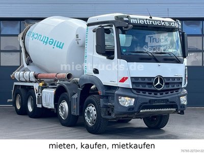 Betonmischer LKW MERCEDES-BENZ 3540 8x4 Putzmeister 10cbm/big axle gebraucht