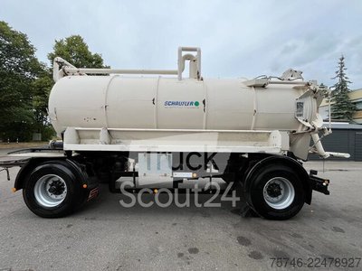Tank Schwarzmüller SAUG/DRUCKANHÄNGER*12m *WIEDEMANN&REICHARDT*Hyd... gebraucht