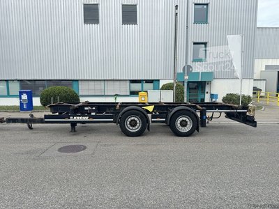 Anhänger-Wechselfahrgestell BDF Tandem Krone 18XF0 Tandem BDF Lavette 7,45-7,80m TÜV gebraucht