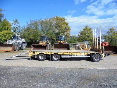 Tieflader Müller-Mitteltal PT 30 Profi verzinkt Luftfed Liftachse gebraucht