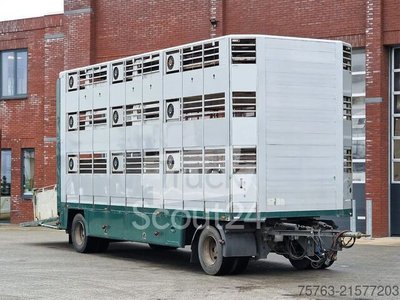 Viehtransport CUPPERS LVA 10-10 AL 3 deck livestock trailer - BPW Axl... gebraucht