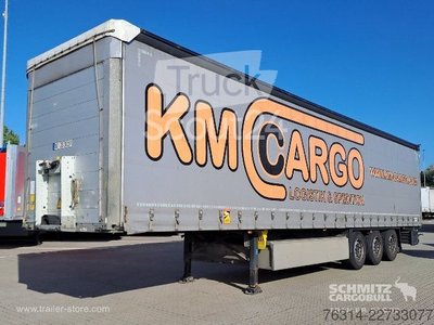 Auflieger mit Pritsche & Plane Schmitz Cargobull Curtainsider Standard Getränke gebraucht