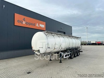 Lebensmitteltanker Van Hool FOOD / 39.000L / 3-COMP / INOX / NL-trailer gebraucht
