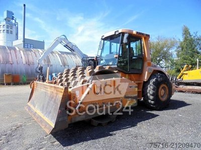 Einzelwalze Ammann ASC 200 HTPD inkl. Planierschild gebraucht