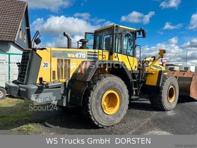 Radlader KOMATSU WA 470-6  9t Schaufel Waage LED gebraucht