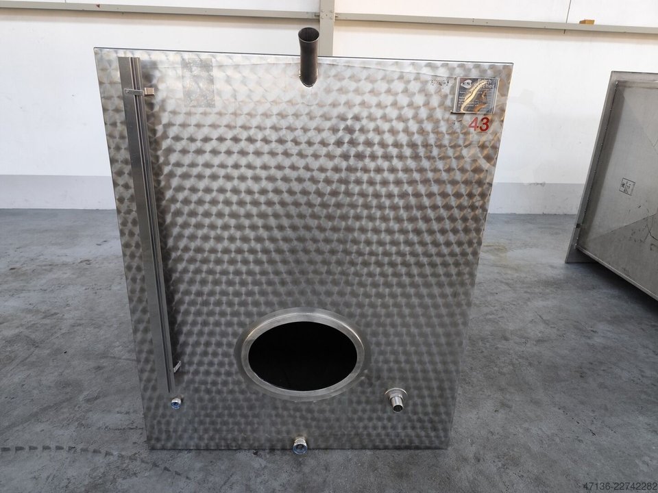 Erich Stücher Edelstahl Tank 3000l