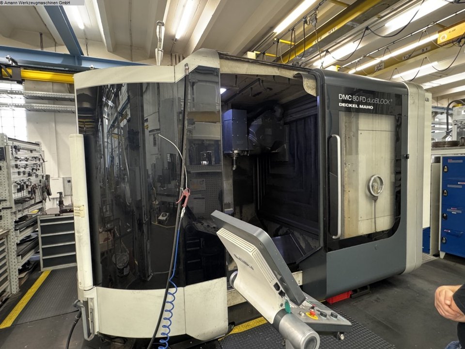 Universal processing centres DECKEL-MAHO DMG DMC80FD duoBLOCK