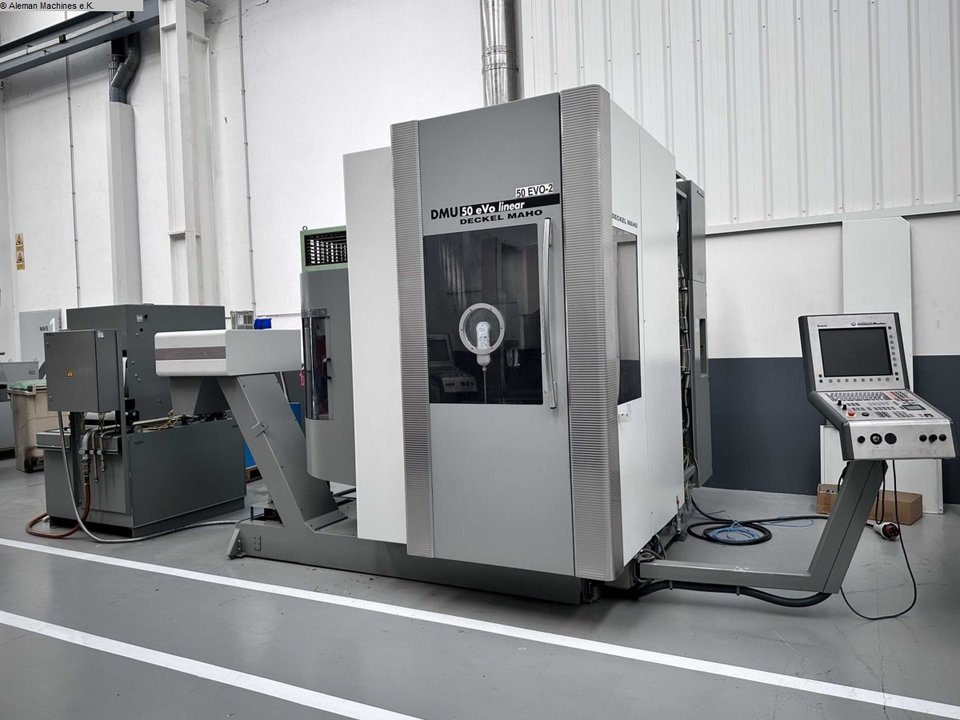 Universal processing centres DMG-DECKEL-MAHO DMU 50 eVo linear