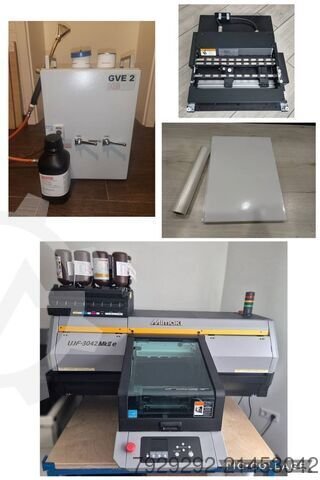 Mimaki UJF-3042MkII e+Kebab, UV Primer, UV-DTF