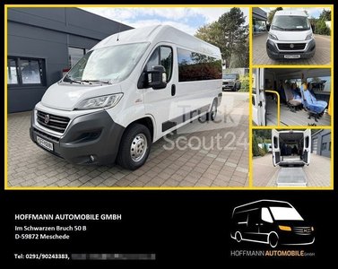 Kleinbus FIAT Ducato Kasten Bus 7-Sitze L3H2 Rollstuhlrampe gebraucht