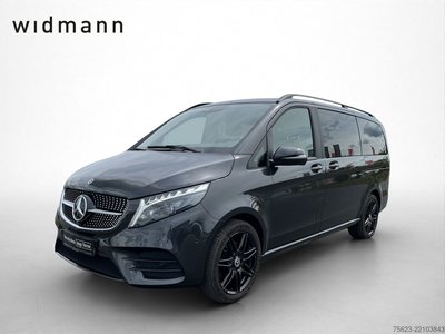 Kleinbus Mercedes-Benz V 300 d 4MATIC EXCLUSIVE EDITION AMG Luft Pano Sitzklima Standh. AHK gebraucht