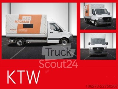 Van Mercedes-Benz Sprinter 315CDI Pritsche,3,5m Ladelänge,Klima gebraucht