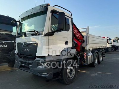 3-Seiten-Kipper MAN TGS 26.480 6x4 BL Krankipper Fassi F195.A.2.24 neu