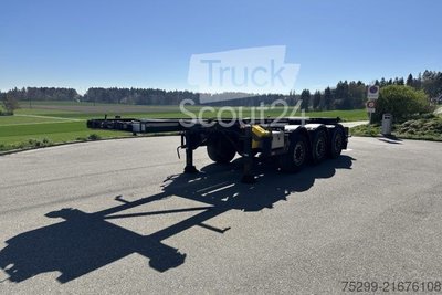 Auflieger-Wechselfahrgestell Schwarzmüller SPA 3/E Containertransport / Swiss-Vehicle gebraucht