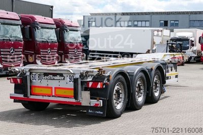 Auflieger-Wechselfahrgestell LECITRAILER BDF Multi-Chassis Lift-/Lenkachse SAF-Achsen gebraucht