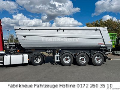 Kipper Auflieger WIELTON Strong Master HARDOX 30m3 Stahlmulde HP SOFORT neu