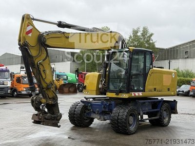 Radbagger Caterpillar M322F KOPARKA KOŁOWA Z GPS TOPCON gebraucht