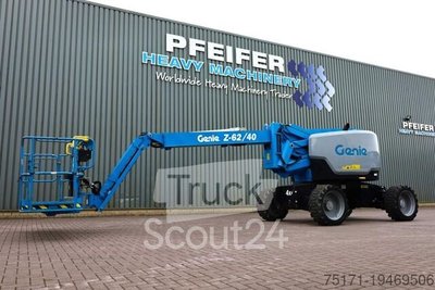 Gelenkteleskoparbeitsbühne Genie Z-62/40 Diesel, 4x4 Drive, 21m Working Height, 12. gebraucht
