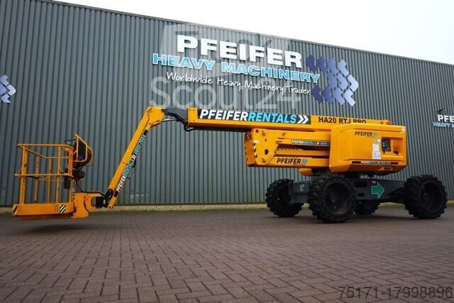 Gelenkteleskoparbeitsbühne Haulotte HA20RTJ Pro Valid inspection, *Guarantee! 20.6 m W gebraucht