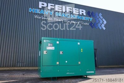 Aggregat Cummins C55D5EQ Declaration of Conformity, Diesel, 55kVA, gebraucht