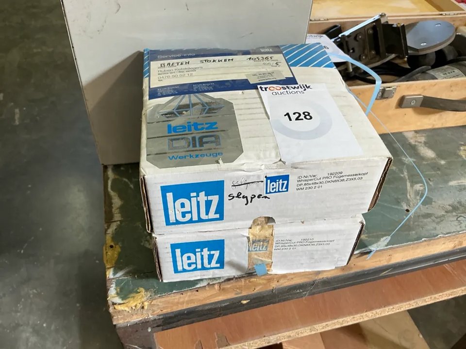 Leitz WhisperCut Gelenkfräsköpfe (2x)