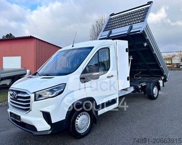 Transporter mit Kipper MAXUS Deliver 9 Chassis L3 Kipper Bawer Box AHK 147Ps gebraucht