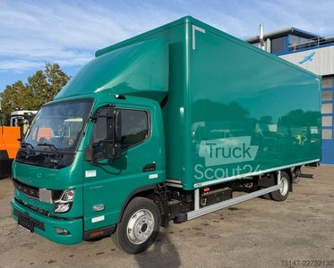 Transporter mit Koffer FUSO eCanter 7C18e Elektro Klima 3-Sitzer Koffer LBW gebraucht