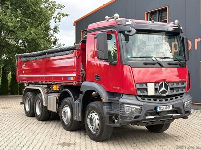 Kipper LKW MERCEDES-BENZ Arocs 3246 8x4 Kipper Meiller Bordmatic gebraucht