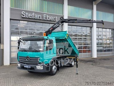 Kipper Mercedes-Benz Atego 1223 KK HIAB X-HIDUO 082 Funk 2x AHK gebraucht