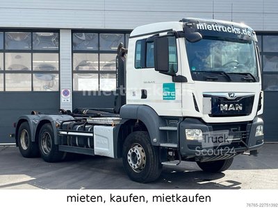Abrollkipper MAN 26.470 6x4 Meiller / Miete, Kauf, Mietkauf gebraucht