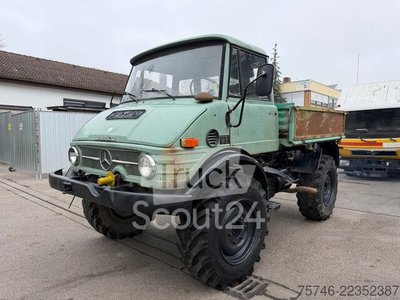 Kipper Mercedes-Benz Unimog 403, Pritsche, Kipper, 72 PS, voll funkt... gebraucht