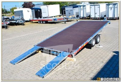 Autotransporter Anhänger TEMA Carkeeper 4021P (4521P) Kipplader Boden neu