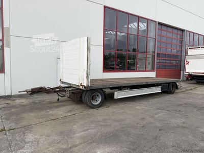 Anhänger mit offener Pritsche Fliegl ZPS180  2 Achs Jumbo-Plato- Anhänger gebraucht
