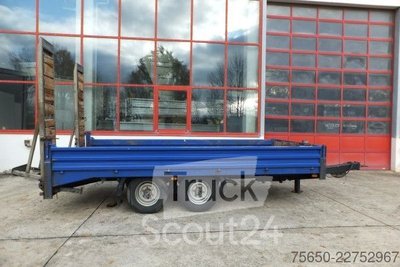 Tieflader Anhänger Humbaur HBT10  Tandemtieflader gebraucht