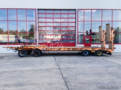 Tieflader Anhänger Müller-Mitteltal T4 Kompakt 40,0  4 Achs Tieflader- Anhänger gebraucht