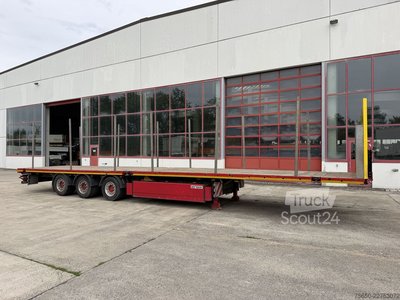 Tieflader-Sattelauflieger  t3  3 Achs Satteltieflader Mega gebraucht